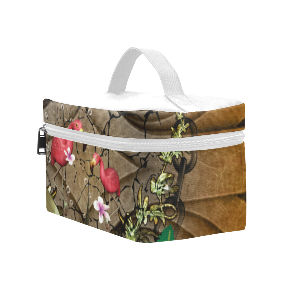 Wonderful tropical design Lunch Bag/Large (Model 1658)