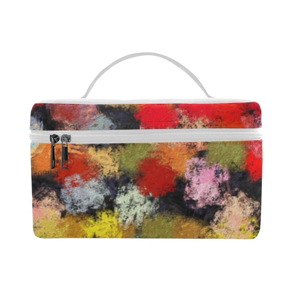 Colorful paint strokes Cosmetic Bag/Large (Model 1658)