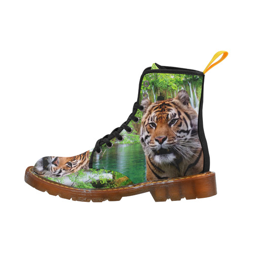 Tiger and Waterfall Martin Boots For Women Model 1203H