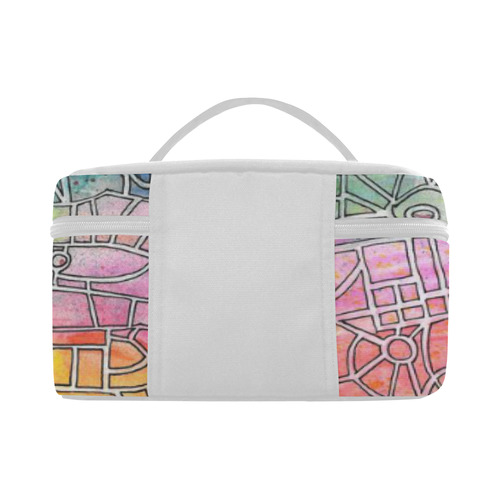 00 maze Cosmetic Bag/Large (Model 1658)