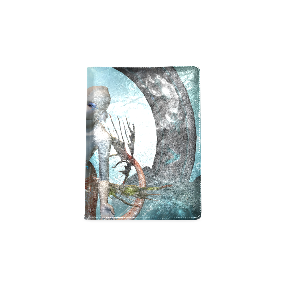 Beautiful mermaid with seadragon Custom NoteBook B5