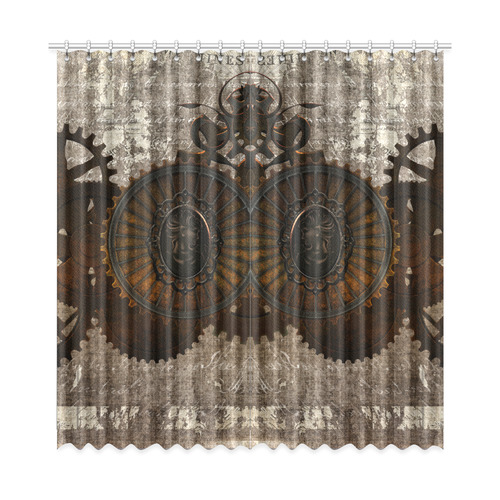 A Rusty Steampunk Letter With Gears Window Curtain 52 X108 Two A Rusty Steampunk Letter With Gears Window Curtain 52 X108 Two Piece Id D1279887