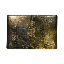 Wonderful chinese dragon in gold Custom NoteBook B5