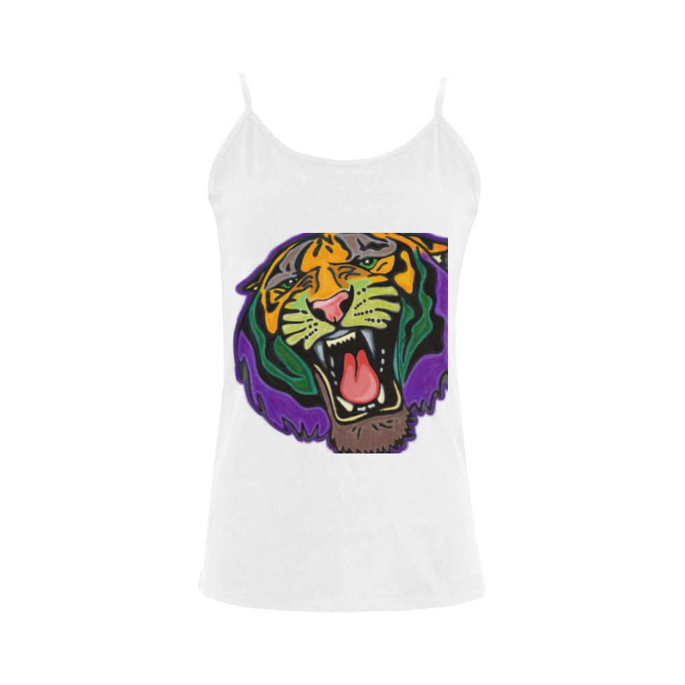 Tiger Women's Spaghetti Top (USA Size) (Model T34)