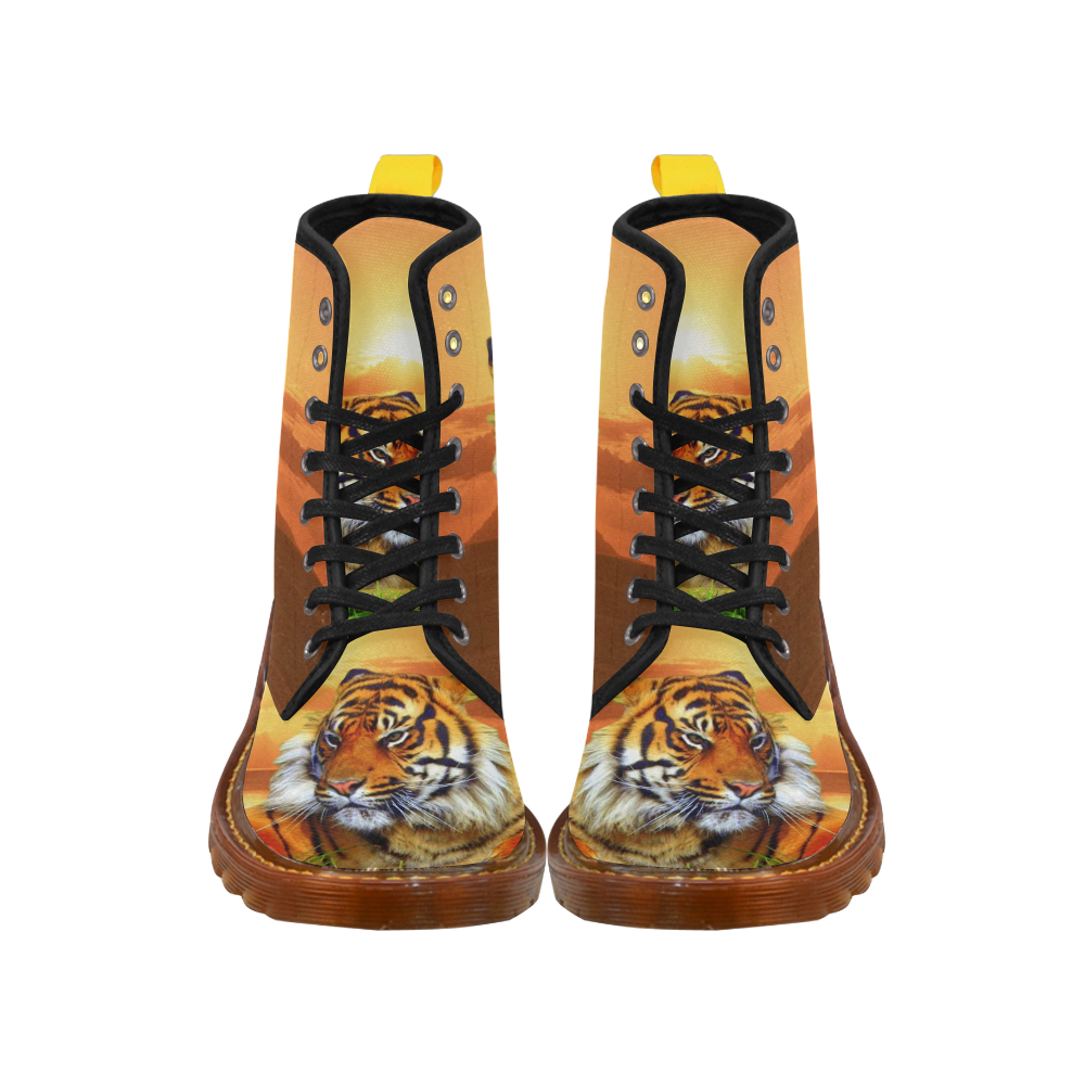 Sumatran Tiger Martin Boots For Women Model 1203H