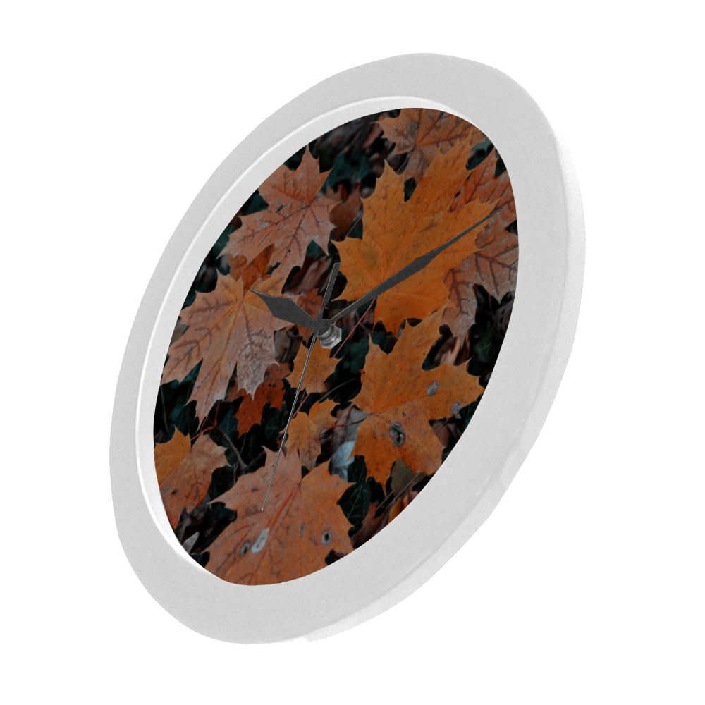 Herbststimmung Circular Plastic Wall clock