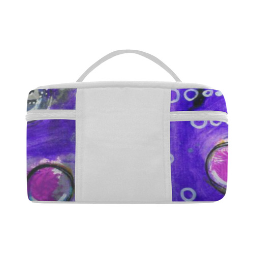 purple new Cosmetic Bag/Large (Model 1658)