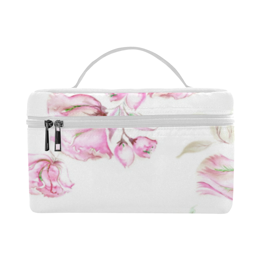 Chinese Peonies 3 Cosmetic Bag/Large (Model 1658)
