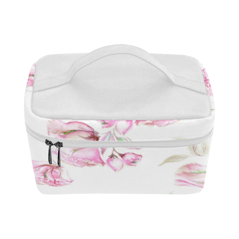 Chinese Peonies 3 Cosmetic Bag/Large (Model 1658)