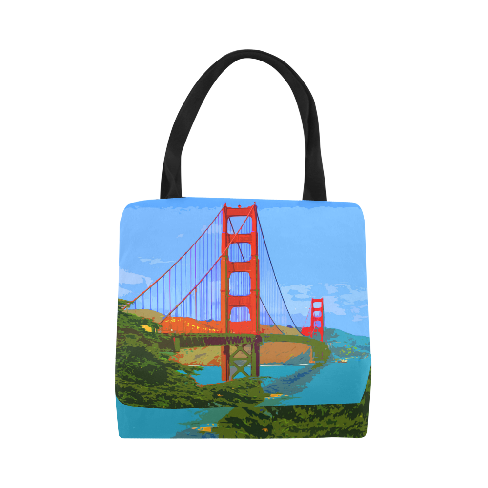 Golden_Gate_Bridge_20160910 Canvas Tote Bag (Model 1657)