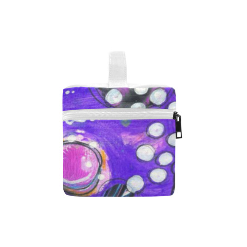 purple new Cosmetic Bag/Large (Model 1658)