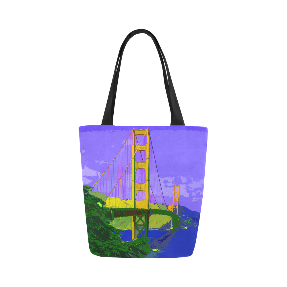 Golden_Gate_Bridge_20160909 Canvas Tote Bag (Model 1657)