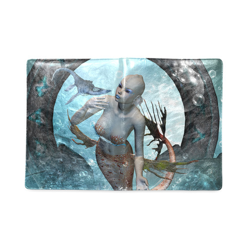 Beautiful mermaid with seadragon Custom NoteBook B5