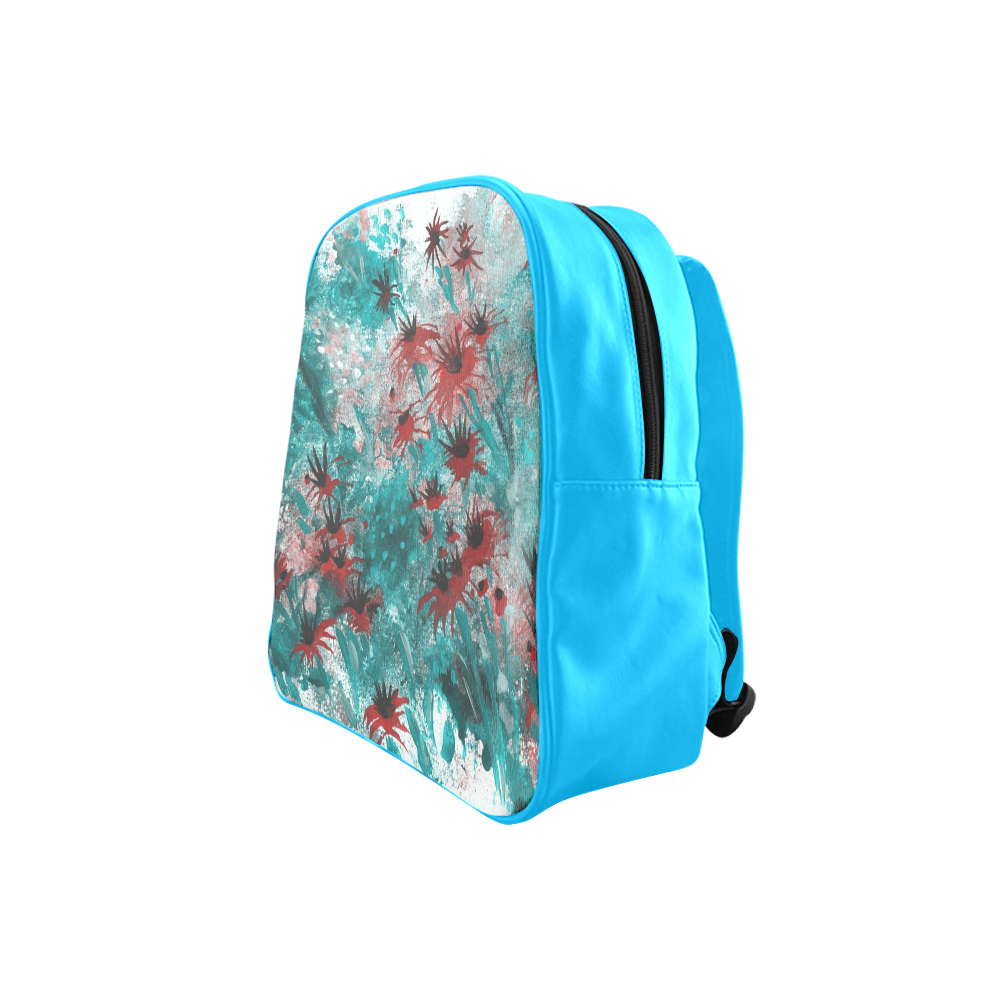Canvas School Backpack (Model 1601)(Small)