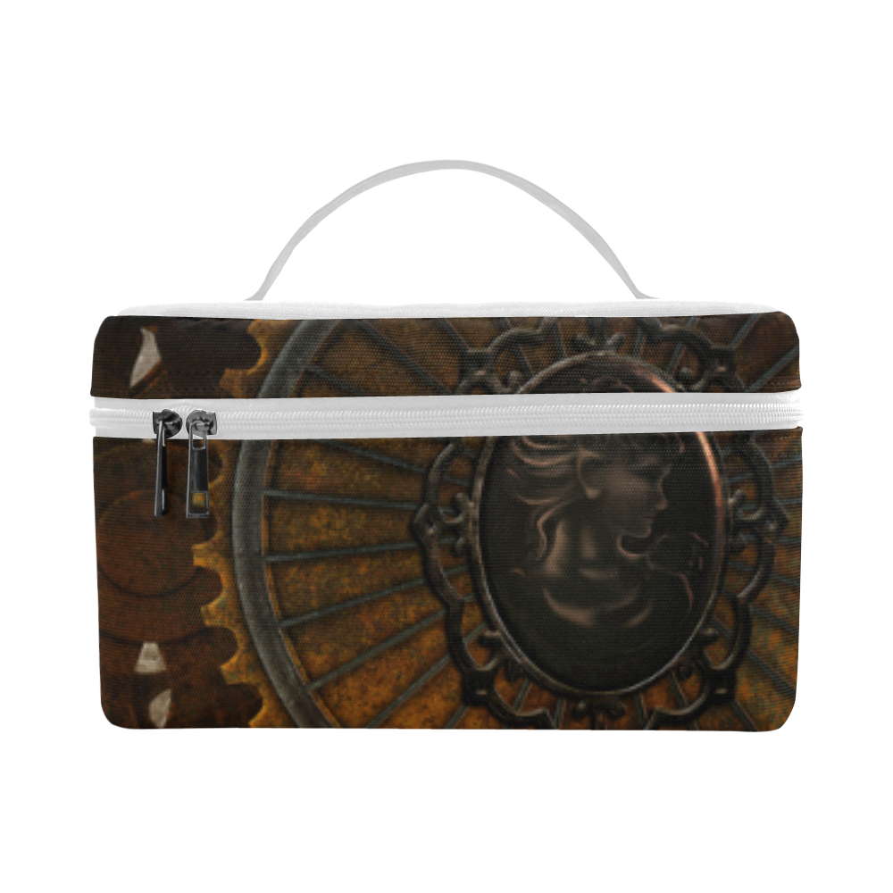 A rusty steampunk letter with gears Lunch Bag/Large (Model 1658)
