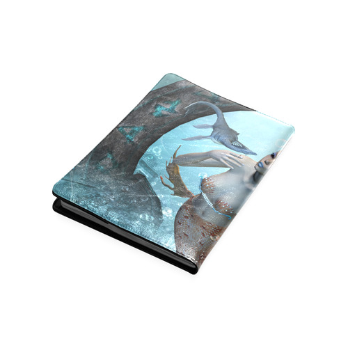 Beautiful mermaid with seadragon Custom NoteBook B5