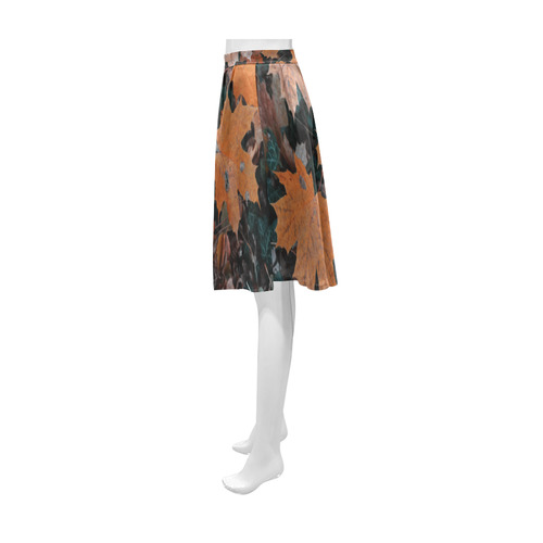 Herbststimmung Athena Women's Short Skirt (Model D15)