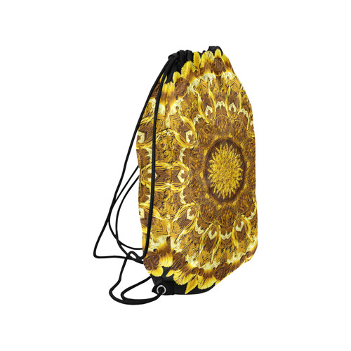 mandala gloopy 8 Small Drawstring Bag Model 1604 (Twin Sides) 11"(W) * 17.7"(H)