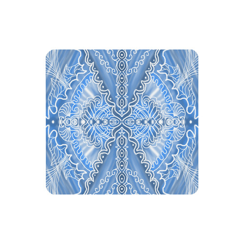 blue tile 1 Women's Clutch Purse (Model 1637)