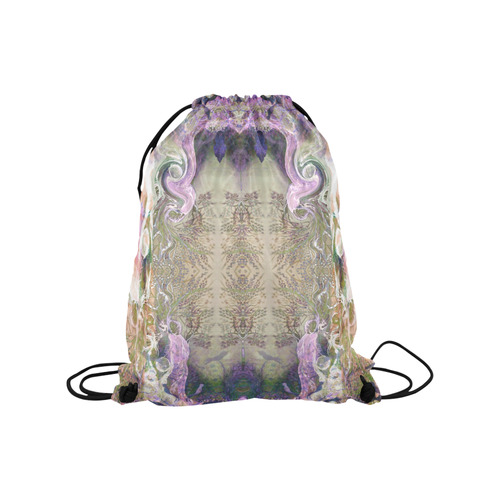 water fall 3 Medium Drawstring Bag Model 1604 (Twin Sides) 13.8"(W) * 18.1"(H)