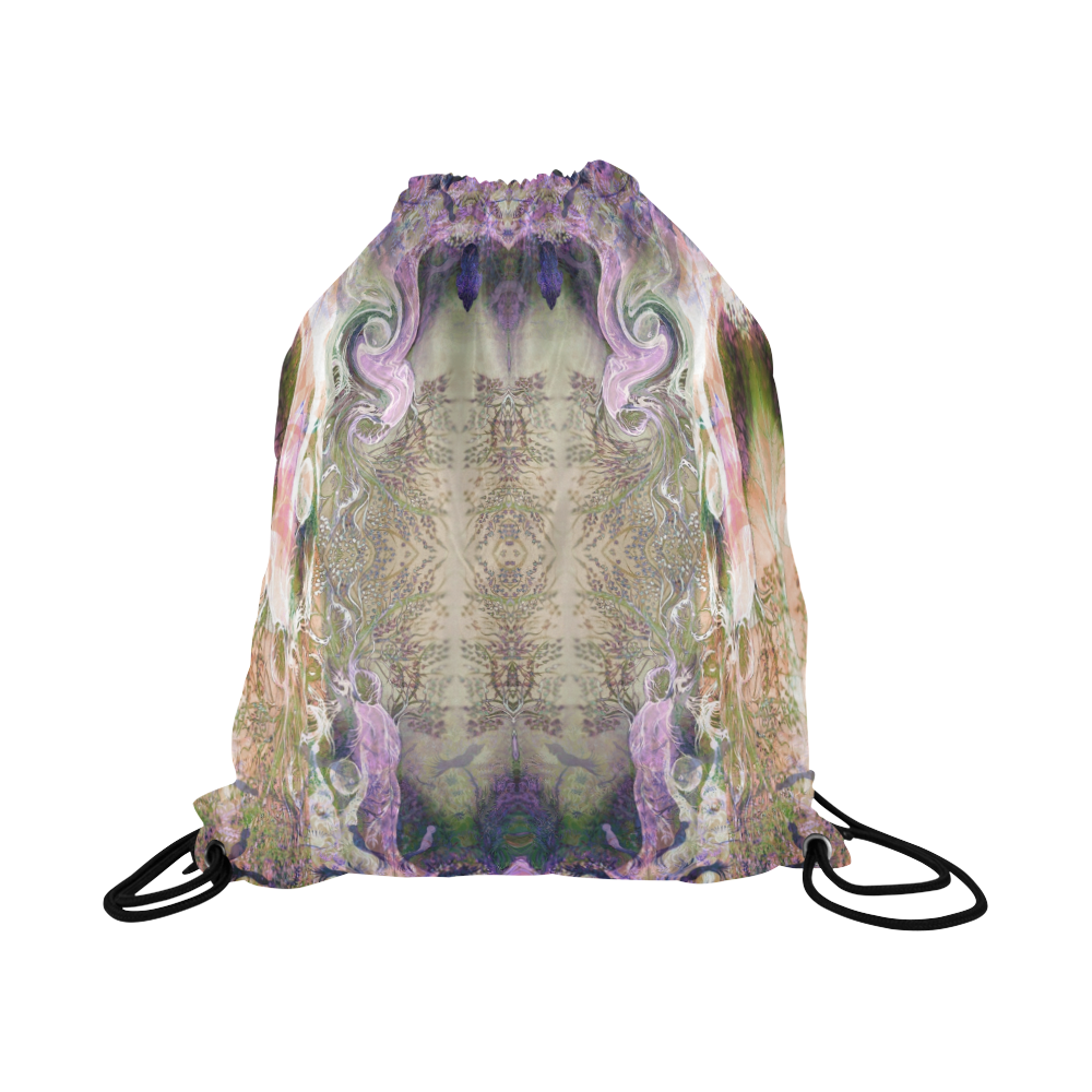 water fall 3 Large Drawstring Bag Model 1604 (Twin Sides)  16.5"(W) * 19.3"(H)