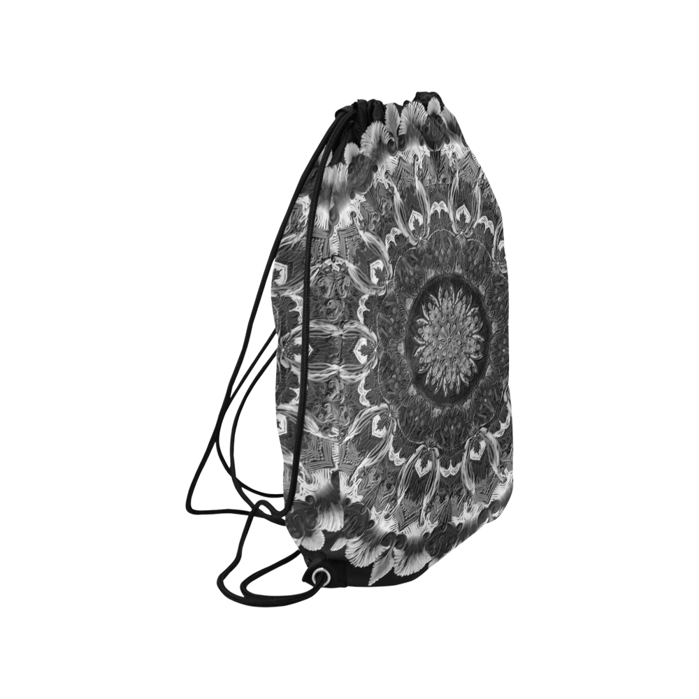 mandala gloopy 6 Small Drawstring Bag Model 1604 (Twin Sides) 11"(W) * 17.7"(H)