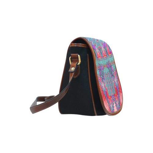 PERUVIAN draft Saddle Bag/Small (Model 1649)(Flap Customization)