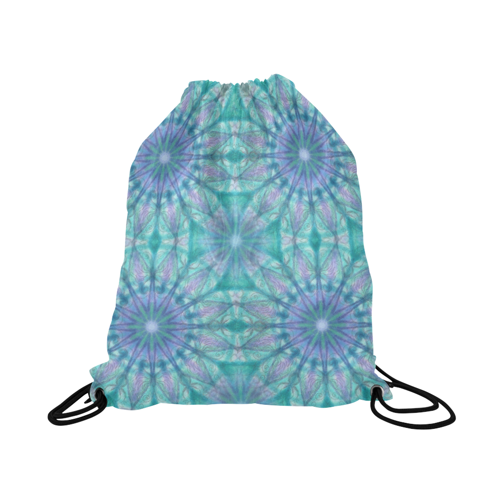 sunflowers Large Drawstring Bag Model 1604 (Twin Sides)  16.5"(W) * 19.3"(H)