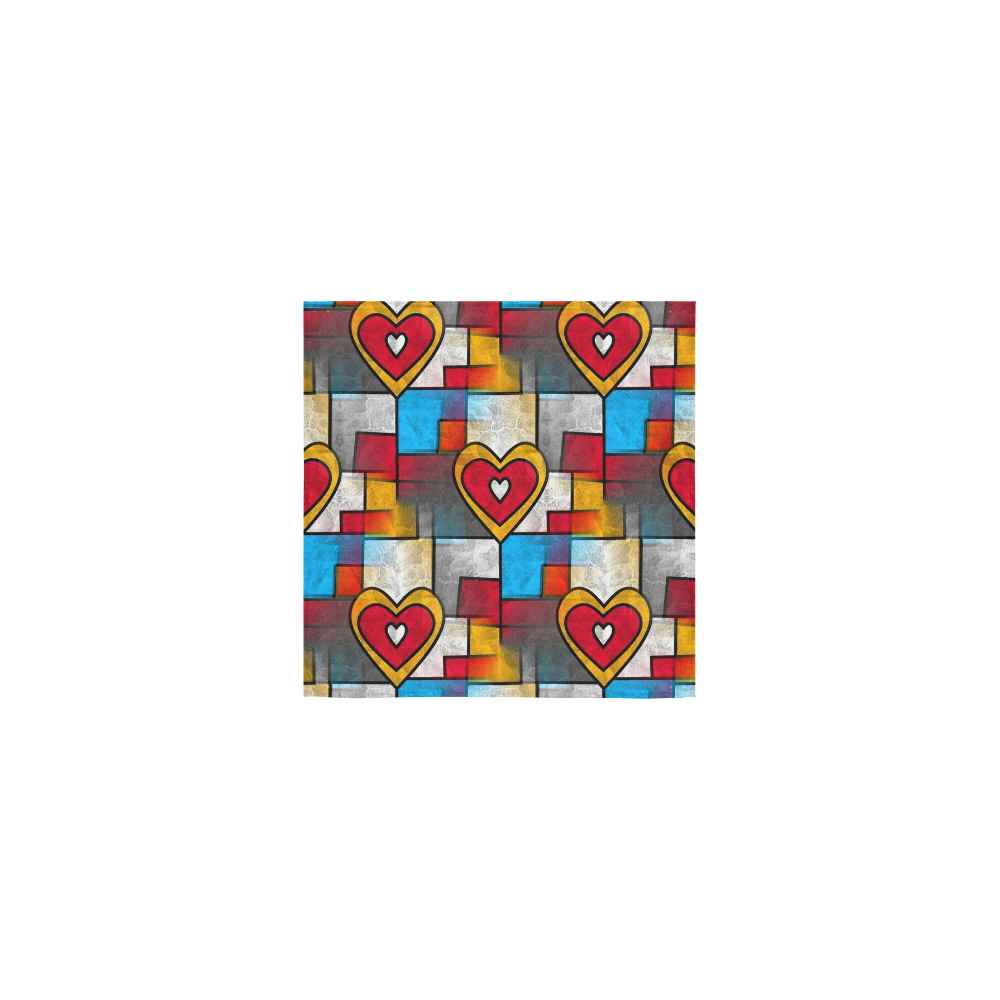 That is my heart by Popart Lover Square Towel 13“x13”