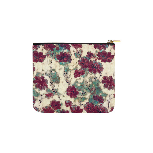 Floral Dreams 10 by JamColors Carry-All Pouch 6''x5''