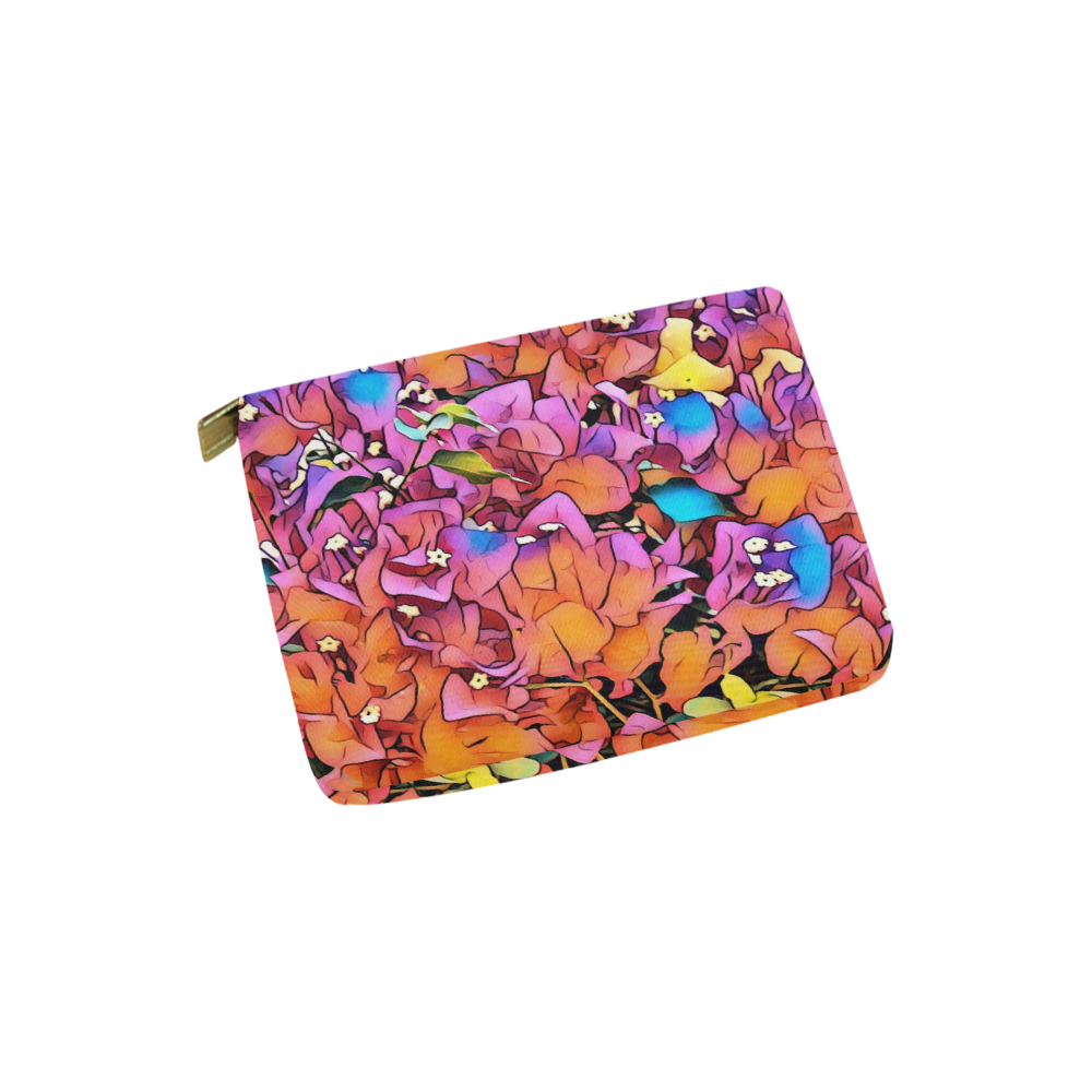 Floral Dreams 15 by JamColors Carry-All Pouch 6''x5''