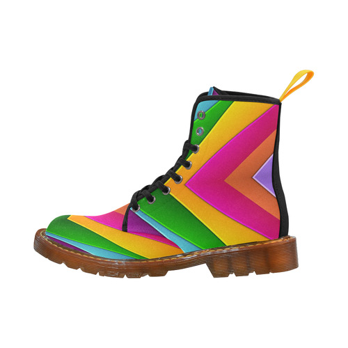 Colorful Pyramid Martin Boots For Men Model 1203H