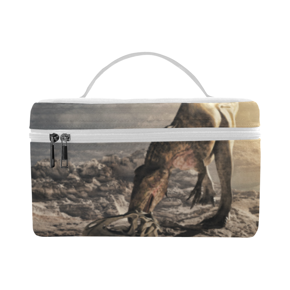 Acrocanthosaurus Dinosaur Cosmetic Bag/Large (Model 1658)