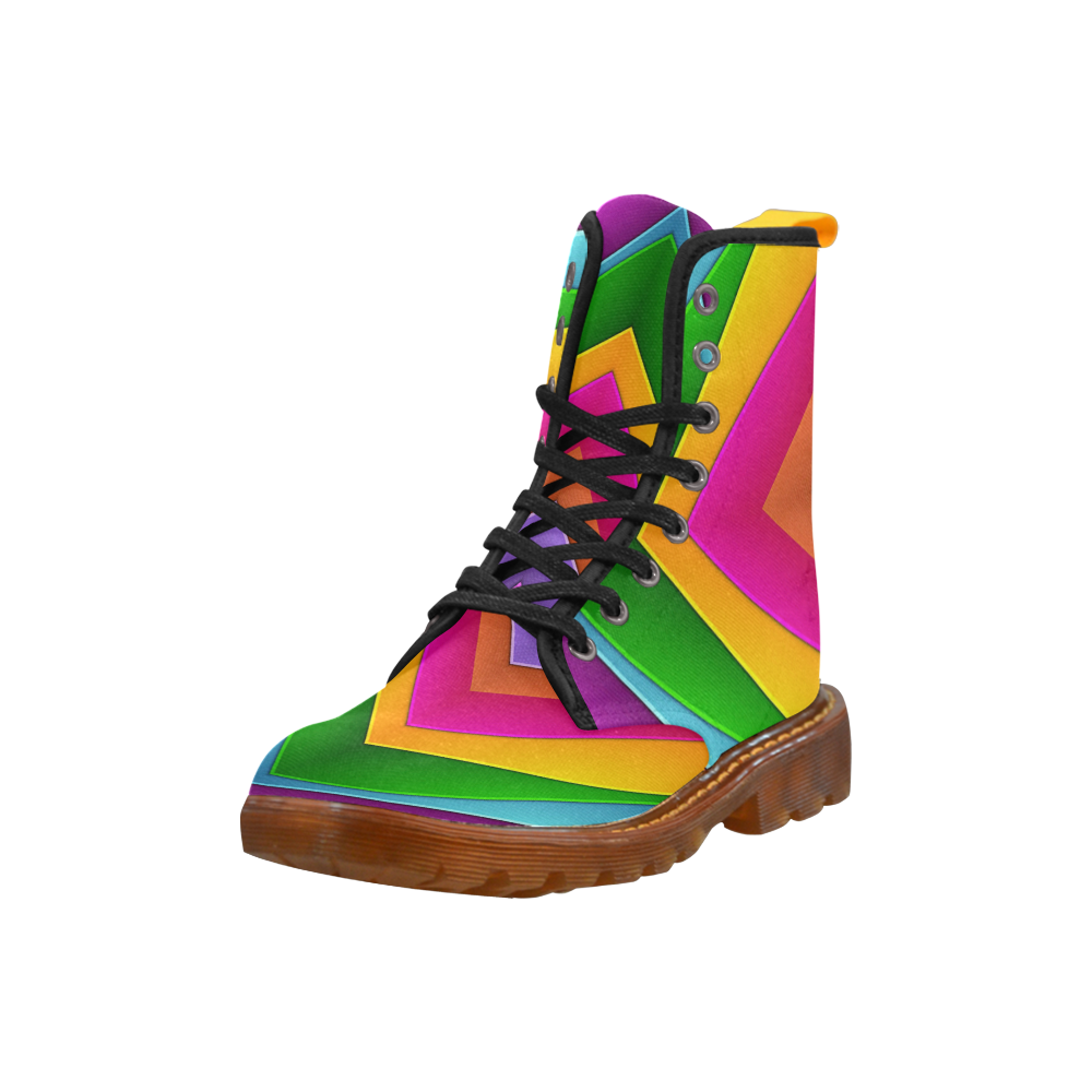 Colorful Pyramid Martin Boots For Men Model 1203H