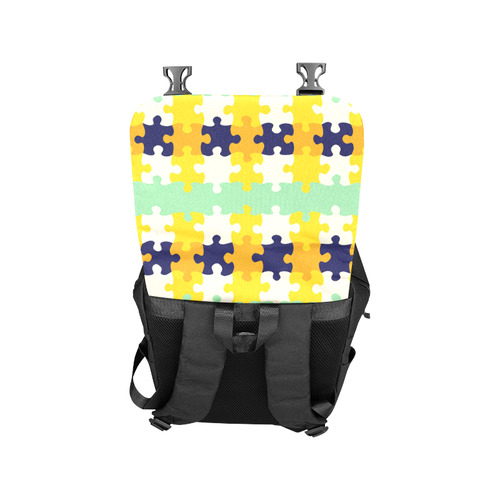 Puzzle pieces Casual Shoulders Backpack (Model 1623)