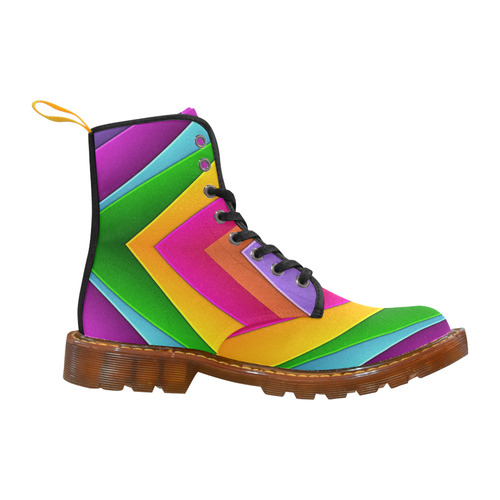 Colorful Pyramid Martin Boots For Men Model 1203H