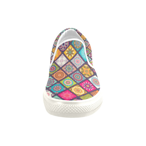 mandals Slip-on Canvas Shoes for Kid (Model 019)