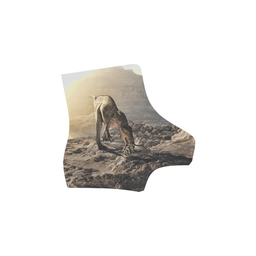 Acrocanthosaurus Dinosaur Martin Boots For Women Model 1203H