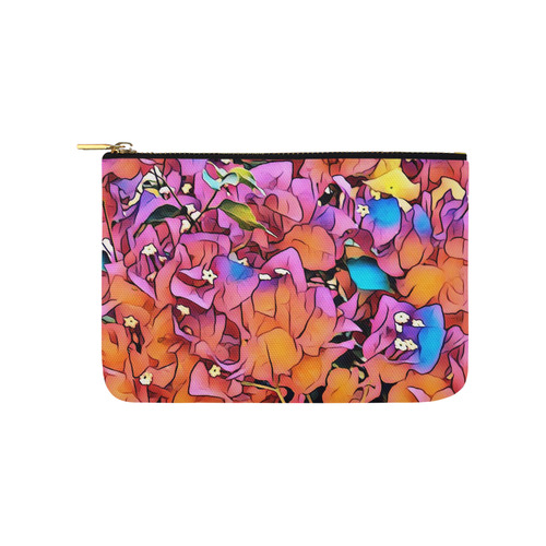 Floral Dreams 15 by JamColors Carry-All Pouch 9.5''x6''