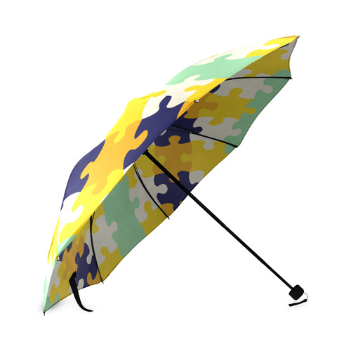 Puzzle pieces Foldable Umbrella (Model U01)