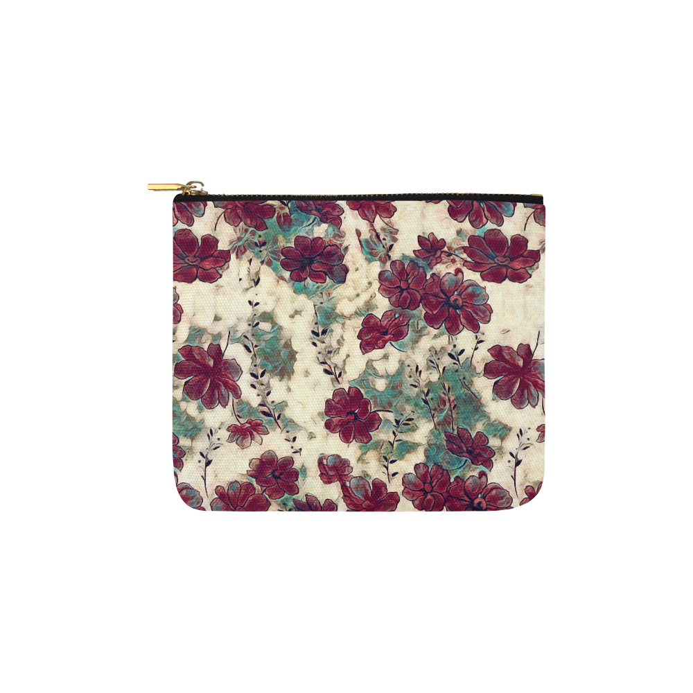 Floral Dreams 10 by JamColors Carry-All Pouch 6''x5''