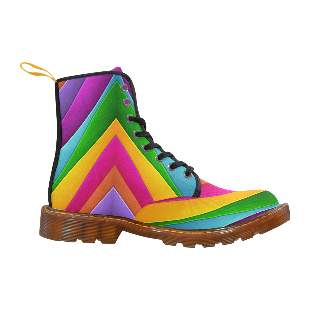 Colorful Pyramid Martin Boots For Women Model 1203H