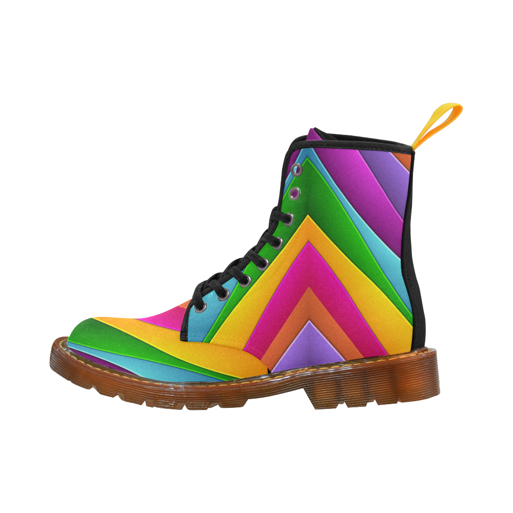 Colorful Pyramid Martin Boots For Women Model 1203H