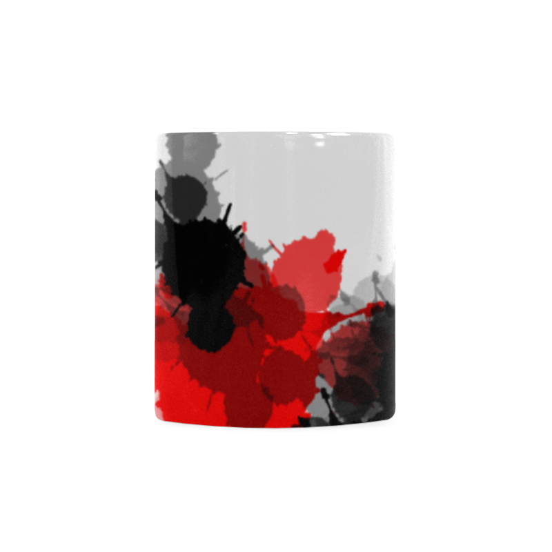 Ink Splatter White Mug(11OZ)