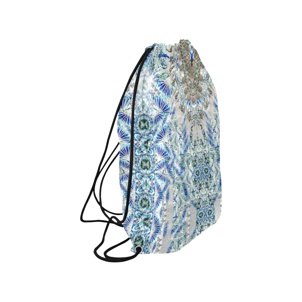 BUTTERFLY DANCE Medium Drawstring Bag Model 1604 (Twin Sides) 13.8"(W) * 18.1"(H)