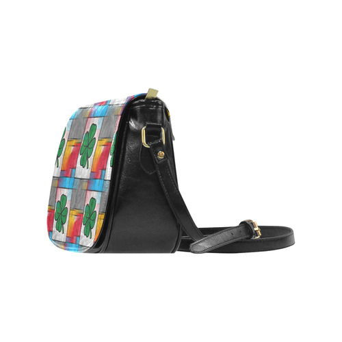 Luck by Popart Lover Classic Saddle Bag/Large (Model 1648)