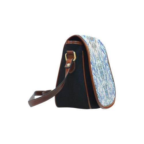 BUTTERFLY DANCE Saddle Bag/Small (Model 1649)(Flap Customization)