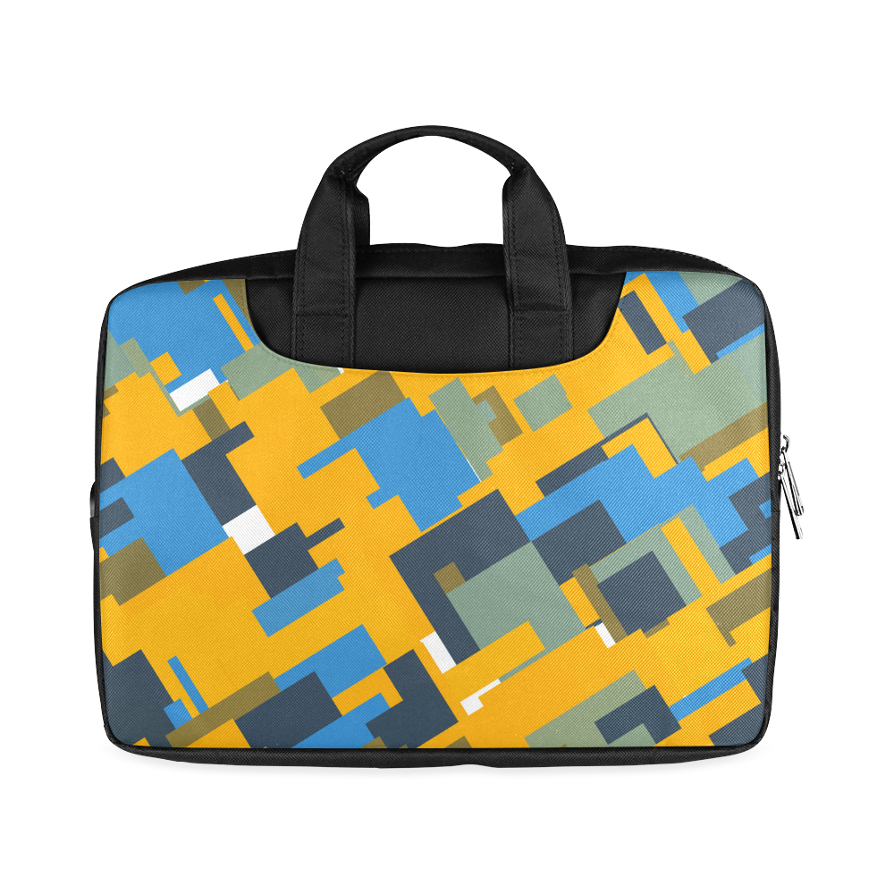 Blue yellow shapes Macbook Air 15"（Two sides)
