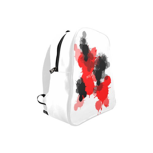 Ink Splatter School Backpack (Model 1601)(Small)
