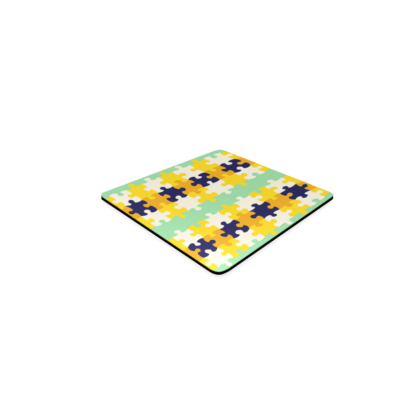 Puzzle pieces Square Coaster